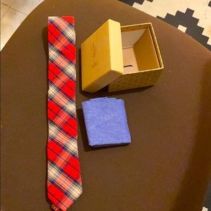 Original Penguin Plaid Skinny Tie